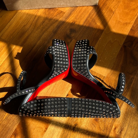 CHRISTIAN LOUBOUTIN
Movida Jane Strass Boum platform sandals, NEW - Picture 8 of 17